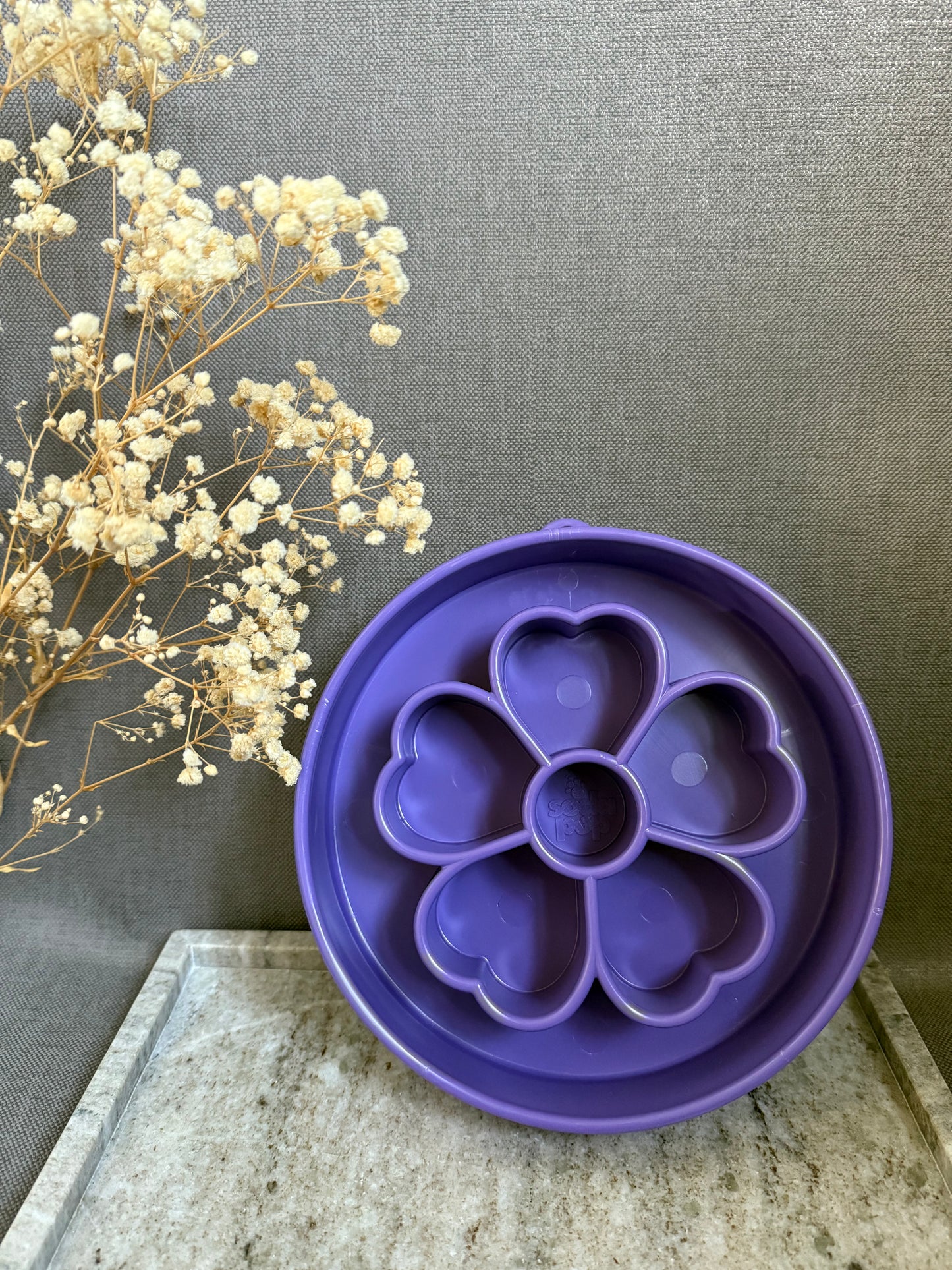 Gamelle anti-glouton Flower