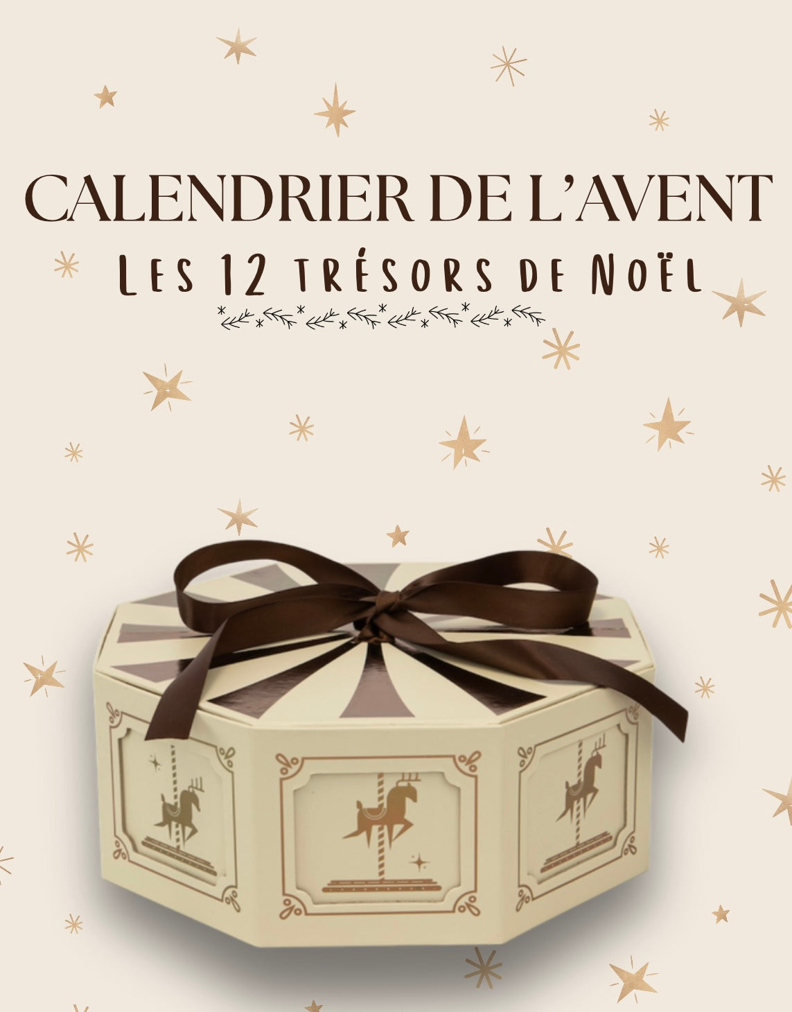 Calendrier de l'avent - Les 12 trésors de Noël