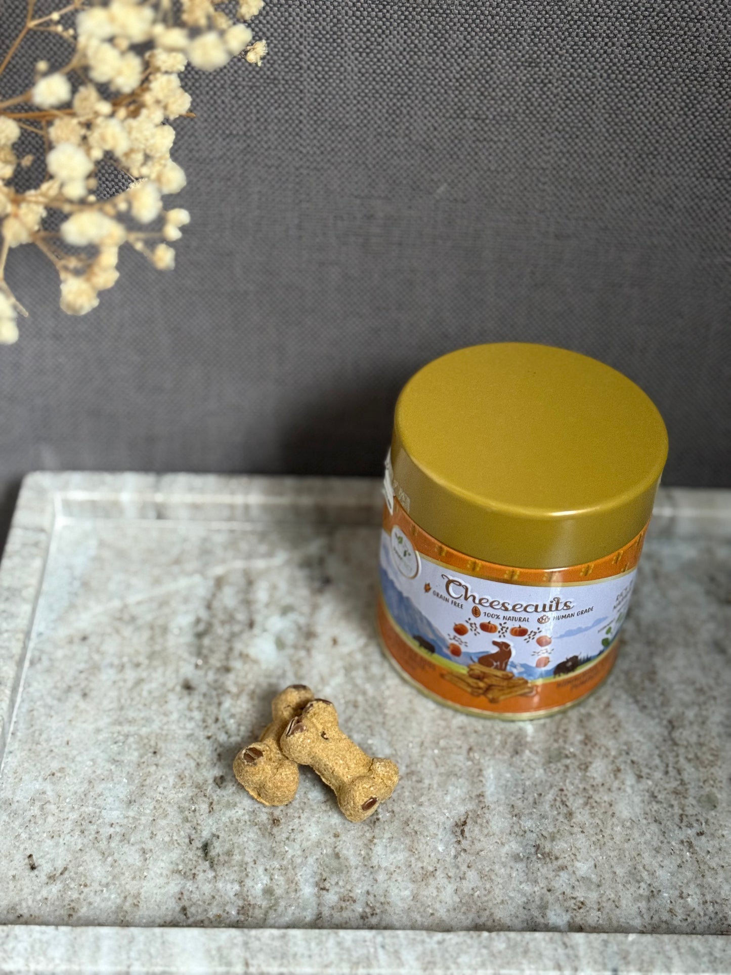 Biscuit cheesecuits - citrouille