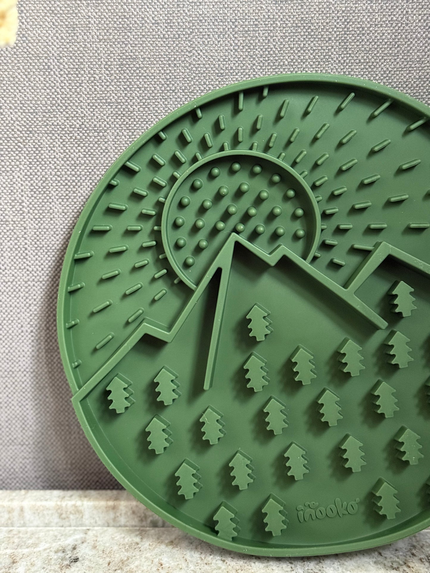 Tapis de léchage explorer vert sapin