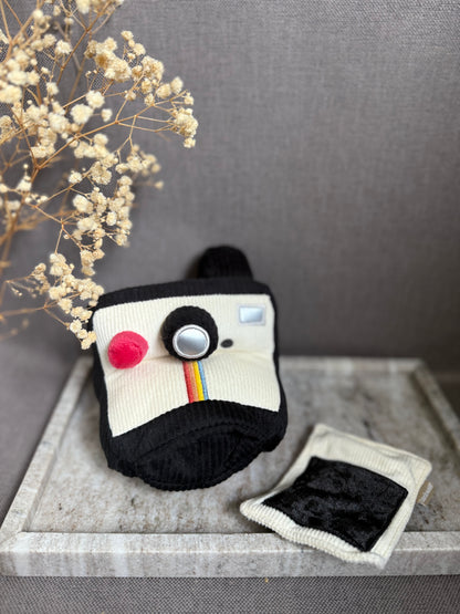 Appareil photo - Peluche de fouille
