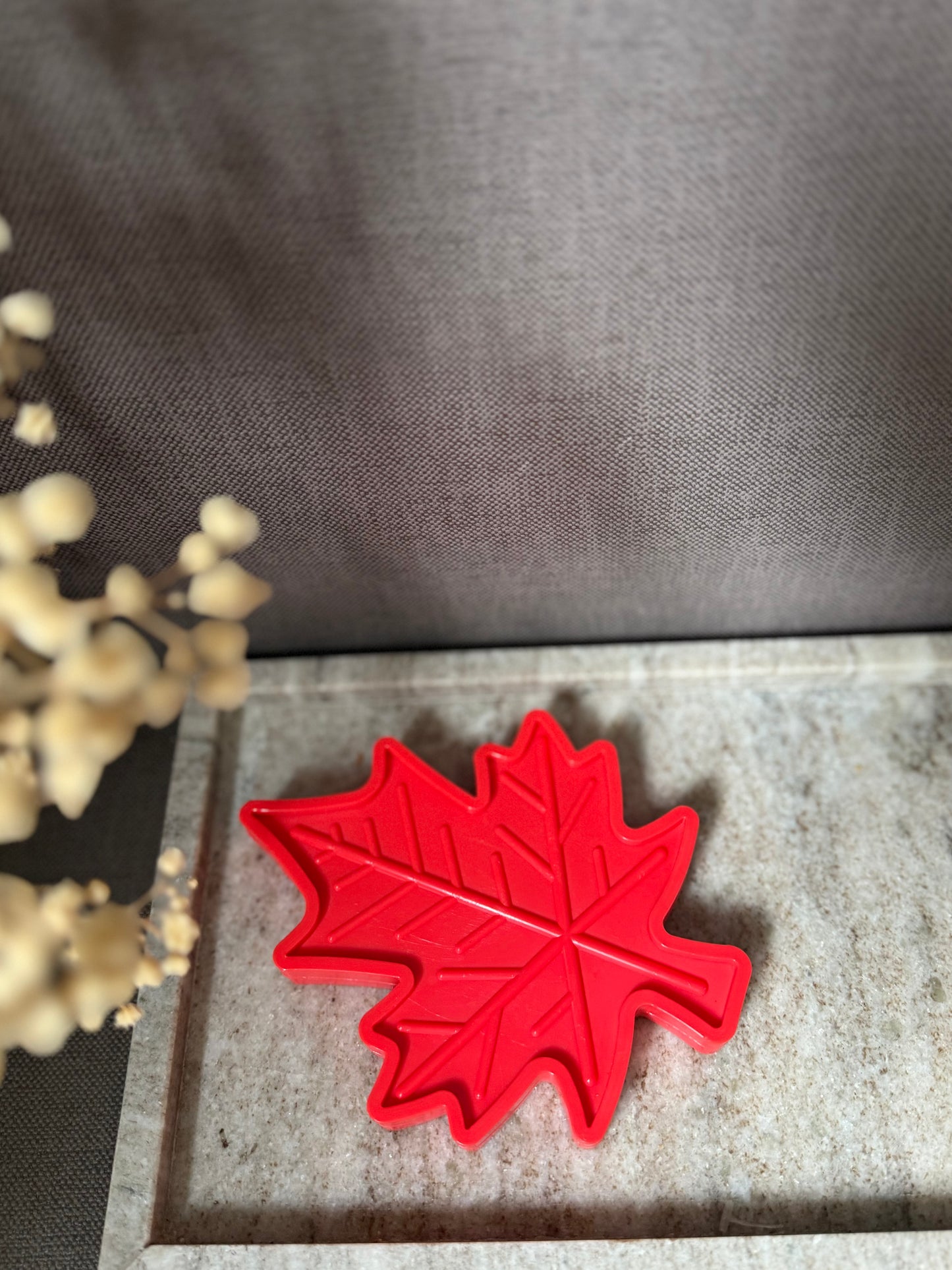 Tapis de léchage feuille d'érable