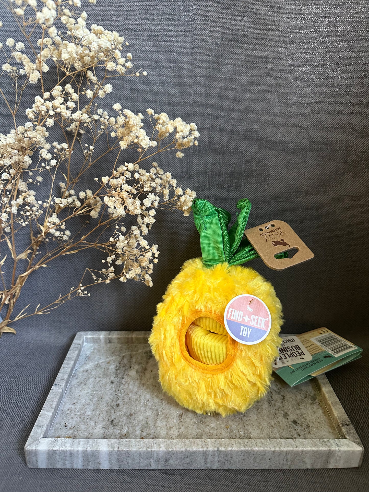 Peluche de fouille ananas