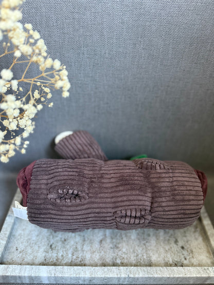 Bûche de Noël - peluche de fouille