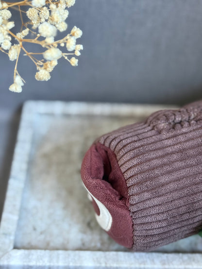 Bûche de Noël - peluche de fouille