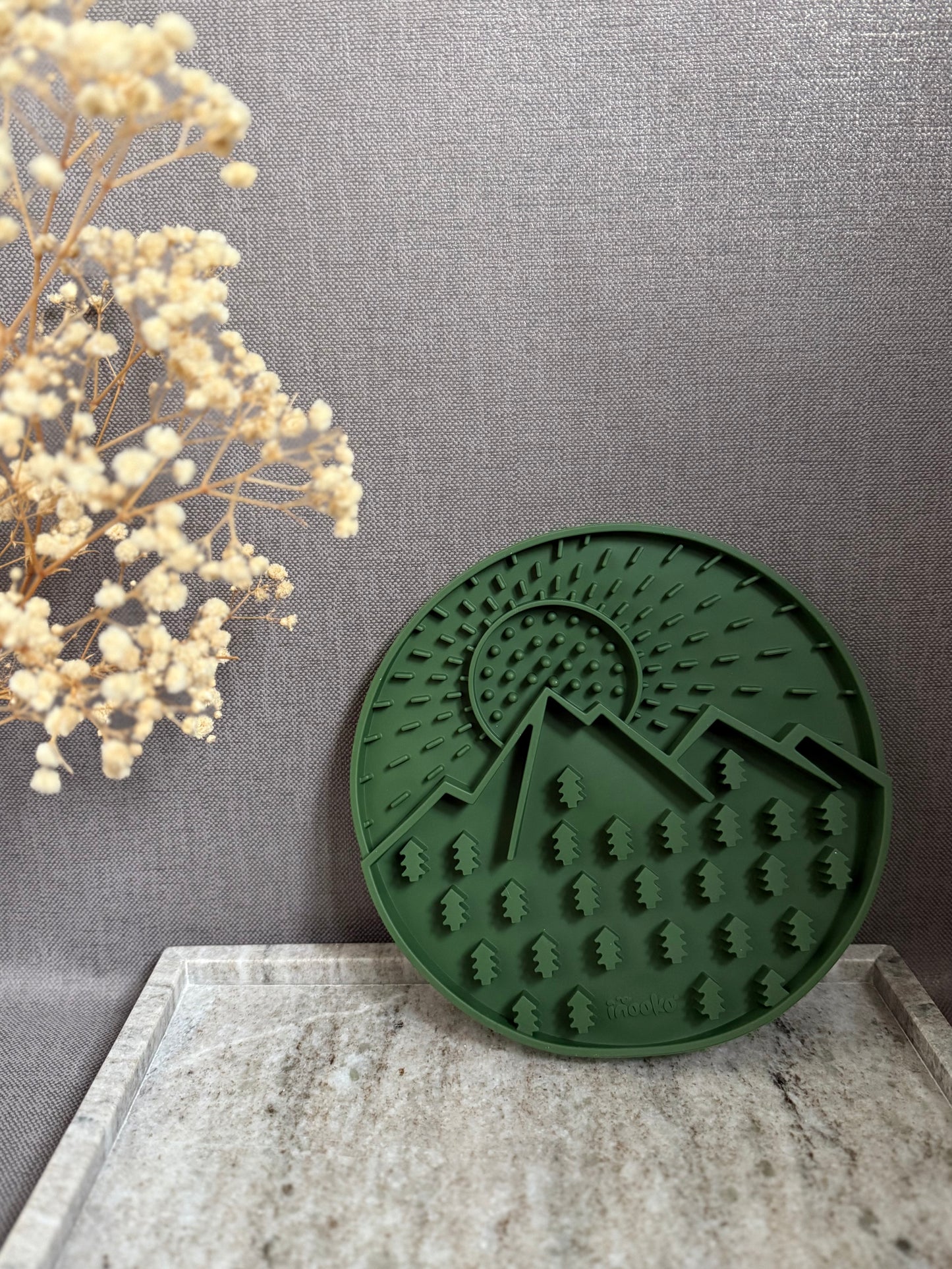 Tapis de léchage explorer vert sapin