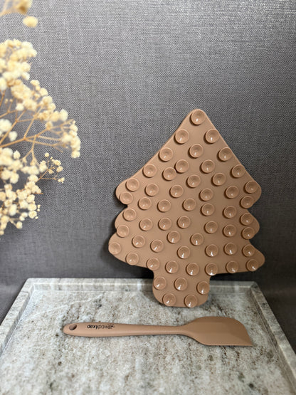 Tapis de léchage sapin de Noël