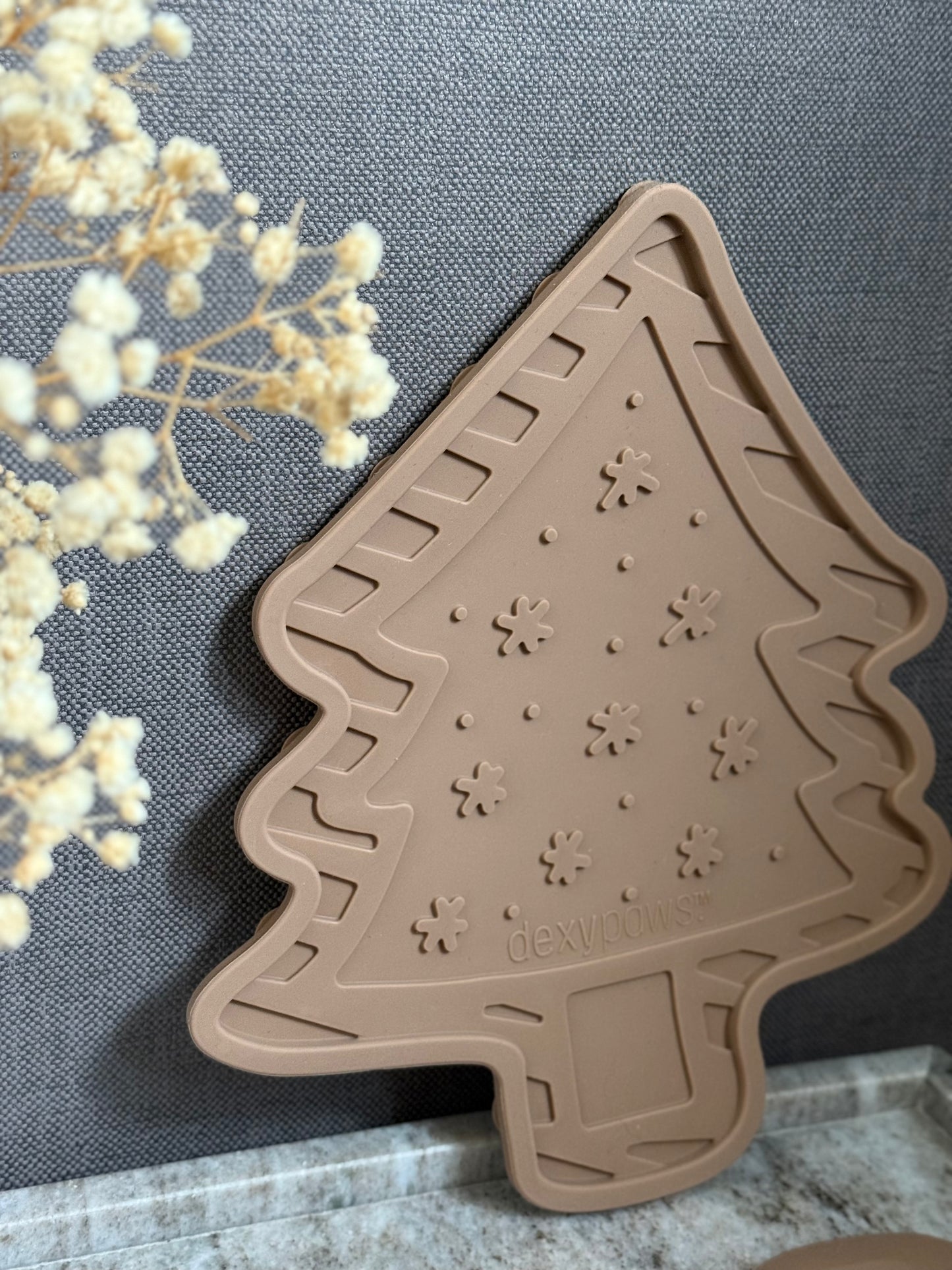 Tapis de léchage sapin de Noël