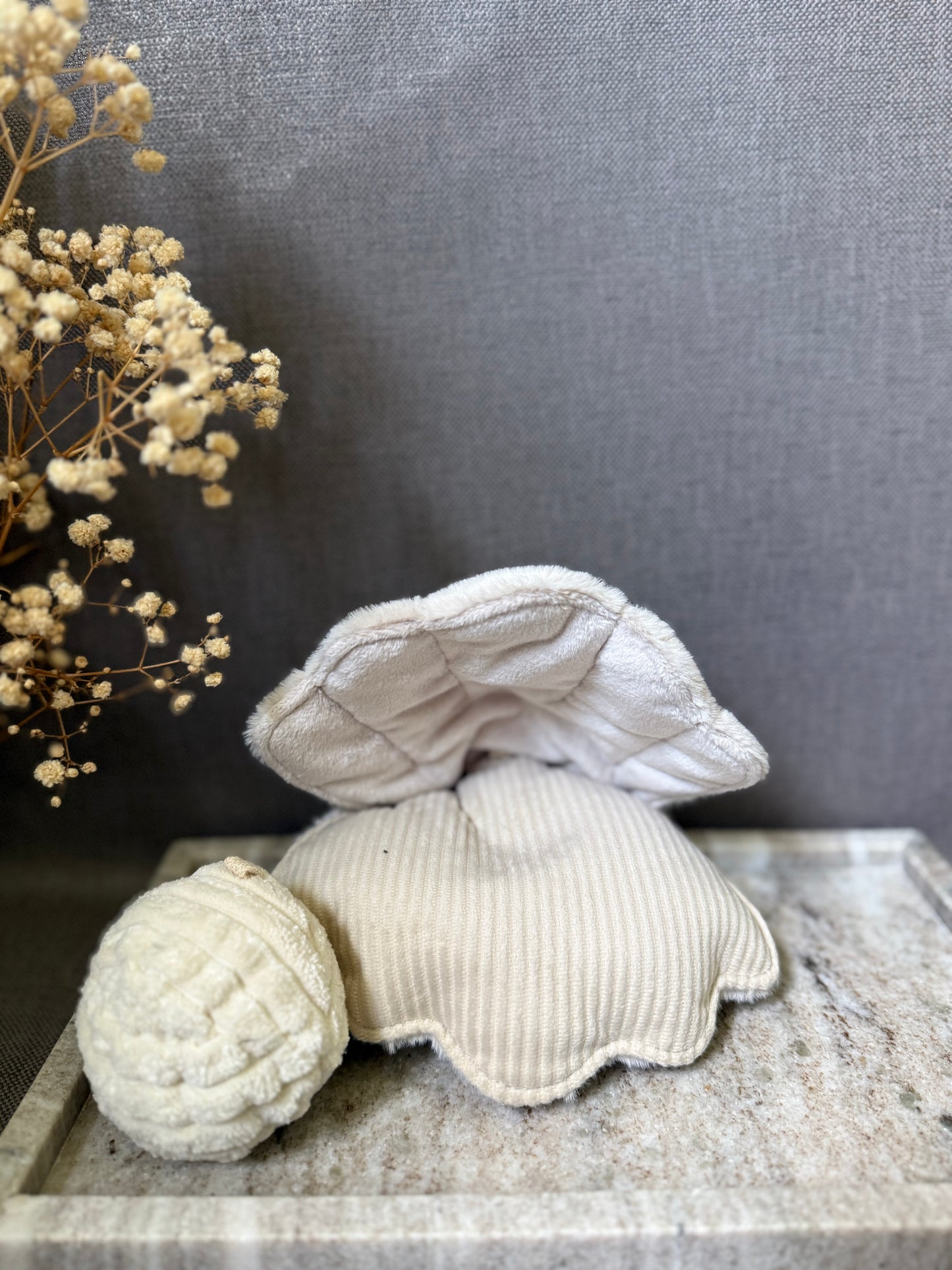 Coquillage huitre - peluche de fouille