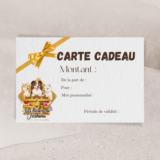 Carte cadeau